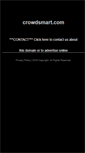 Mobile Screenshot of crowdsmart.com